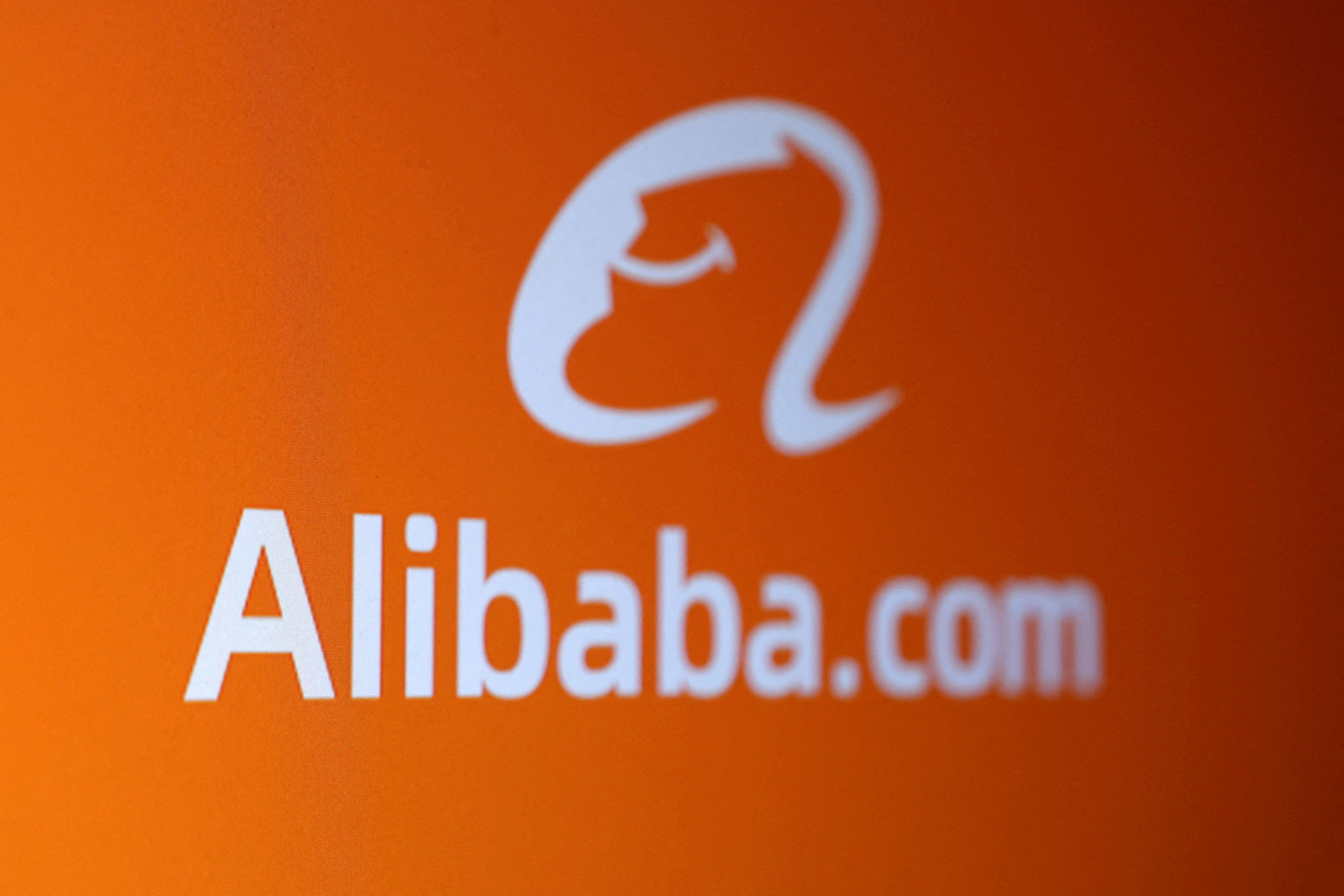 The Alibaba logo is seen in this illustration taken on January 29, 2025. (Reuters)